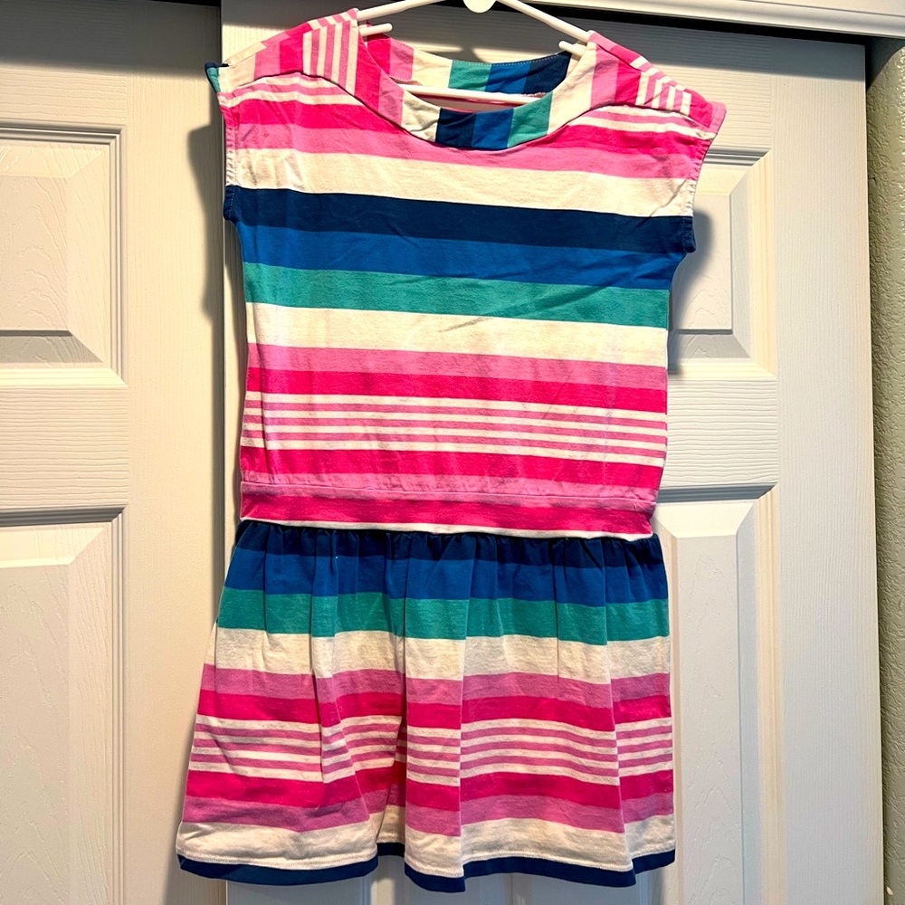Tea Collection, Striped Sundress, Size 7